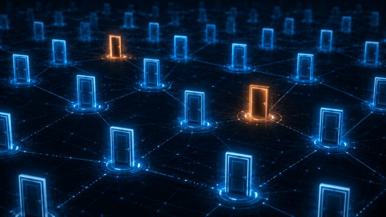 Cybersecurity analyst detecting network vulnerabilities using scanning tools